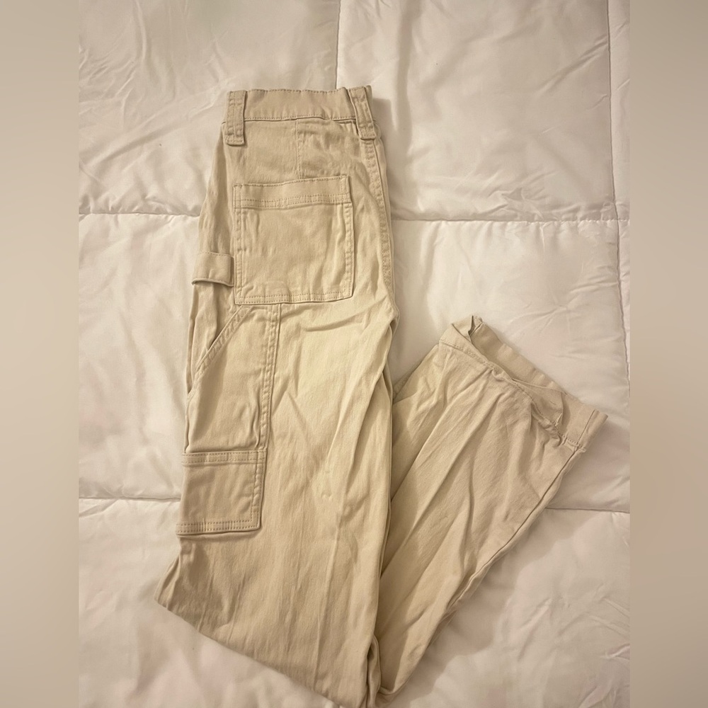 Tillys RSQ Beige Cargo Pants